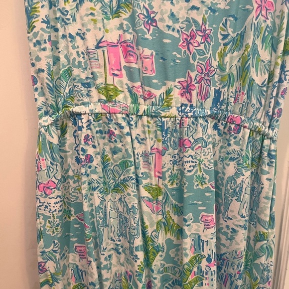 Lilly Pulitzer Analee Skort Stretch Romper What a Lovely Place Size M - Picture 6 of 11